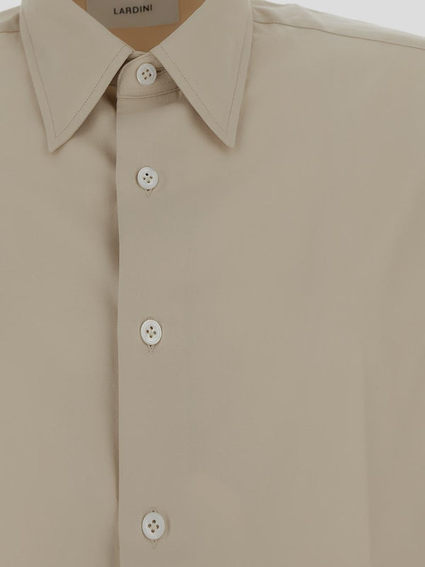 Beige Cotton Shirt