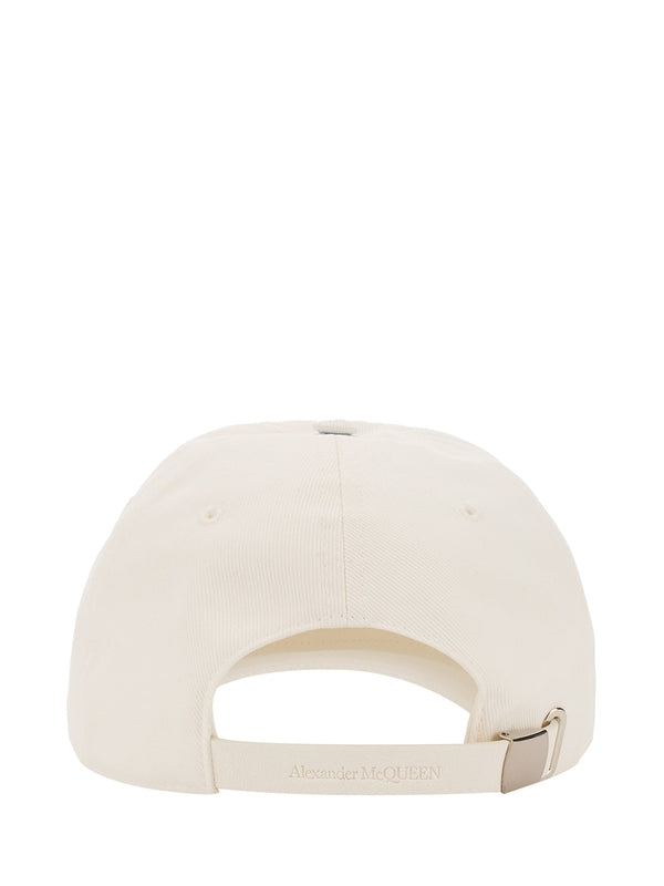 Alexander Mcqueen White Ball Cap