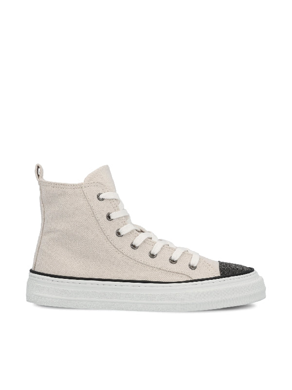 Monili Toe High-top Sneakers