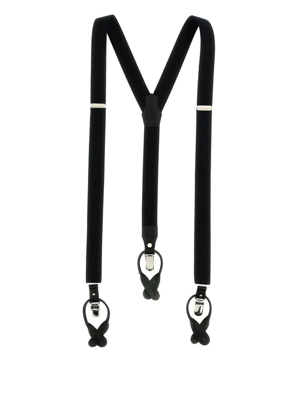 Yohji Yamamoto Black Suspenders
