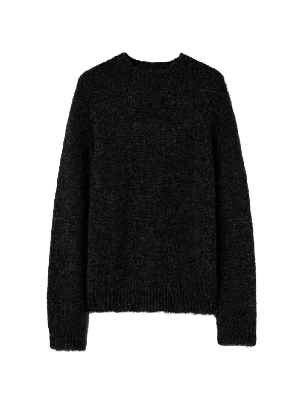 Alpaca Blend Crewneck Knit