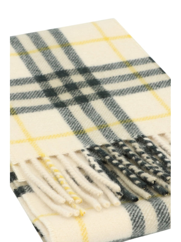 Check Pattern Cashmere Muffler