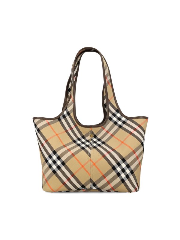 BURBERRY - Vintage Check Small Tote Bag - Jente