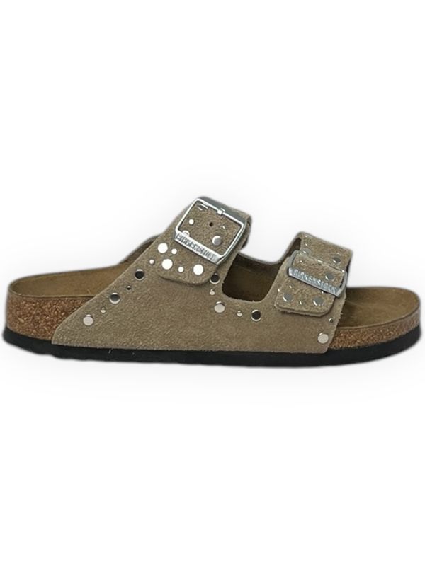 Arizona Studded Suede Sandals
