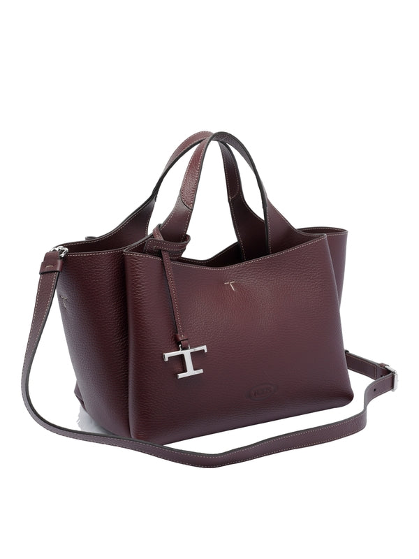 Tod'S Purple Tote Bags