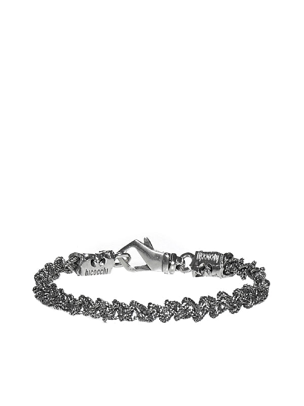 Knot Chain Silver Bracelet