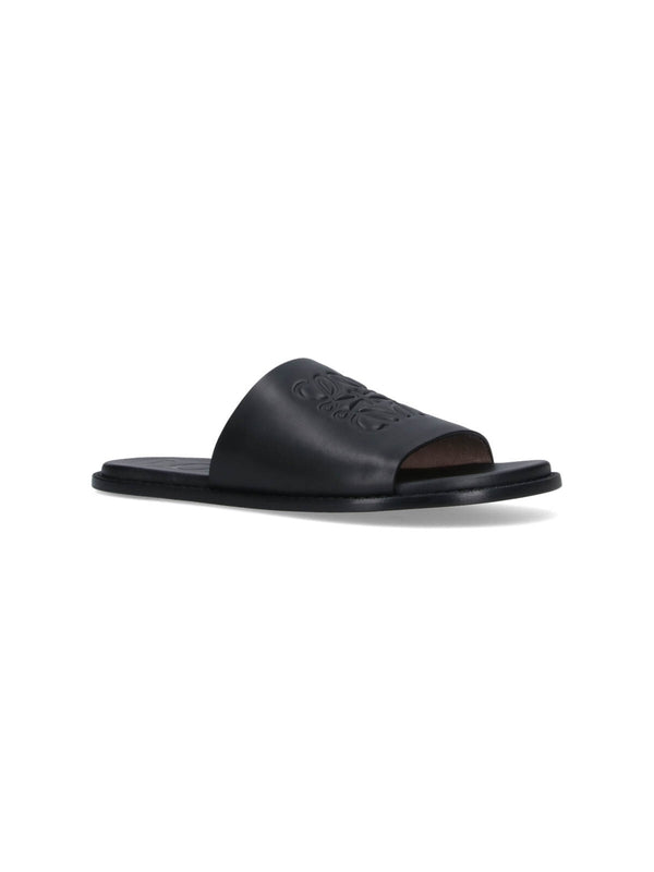 Loewe Black Slides