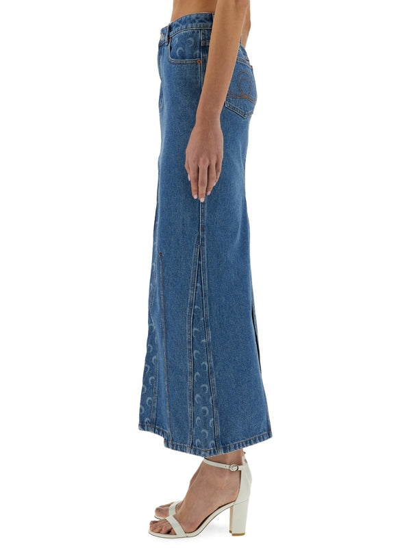 "MOON LASER" LONG SKIRT Skirts