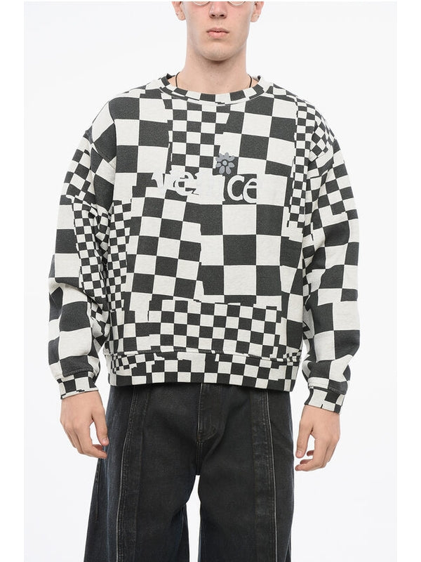 Erl Black White Sweatshirts