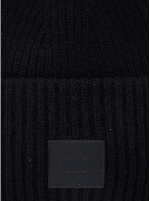 Acne Studios Black Beanies