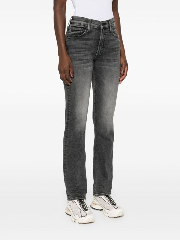 Stretch Crop
  Washing Denim Pants