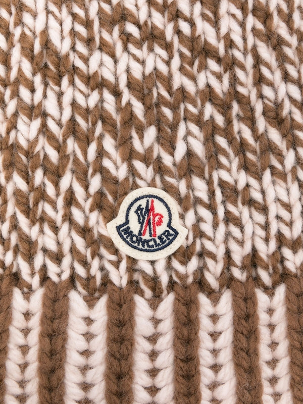 Logo Patch Wool Blend Beanie