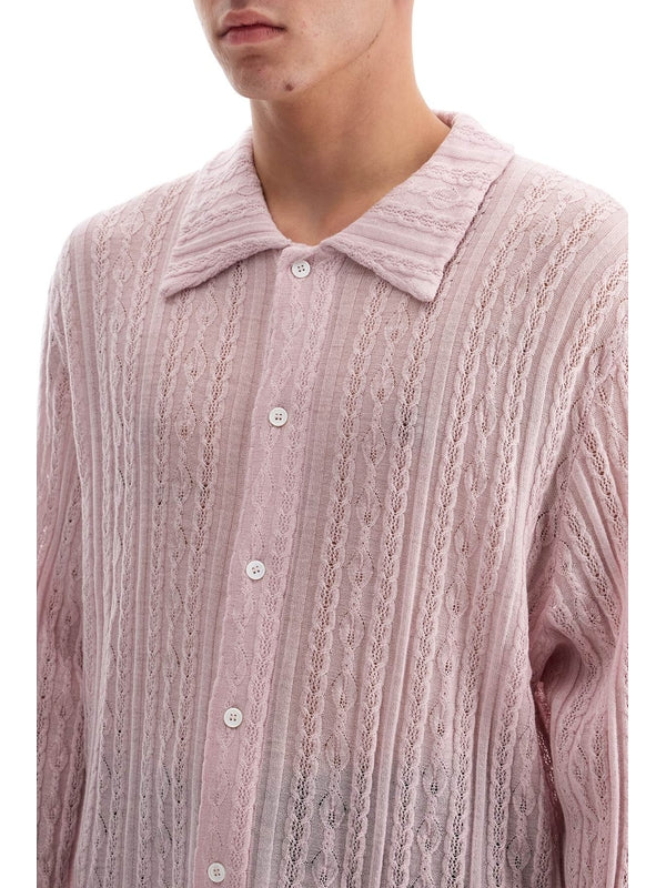 Riku Sheer Wool Shirt