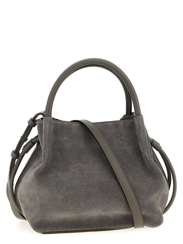 Tod'S Grey Tote Bags