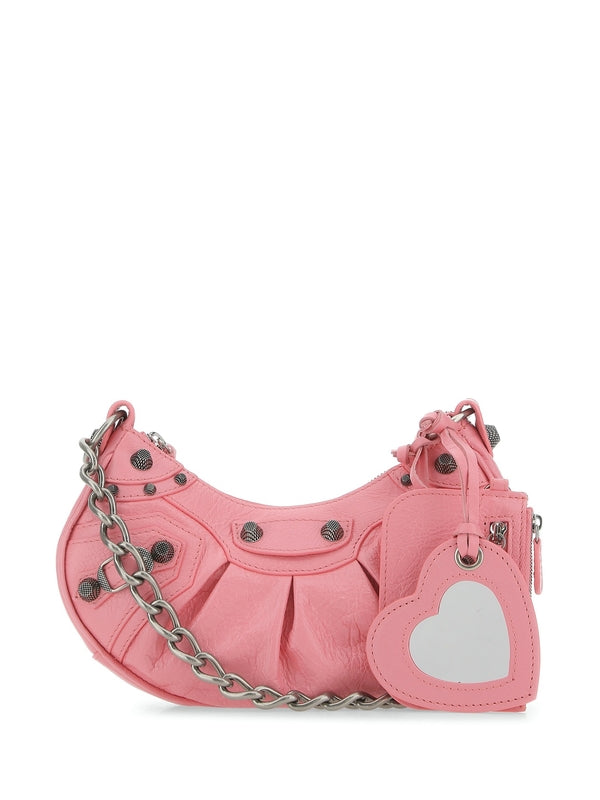 Balenciaga Le Cargol Xs Pink Crossbody & Shoulder Bags