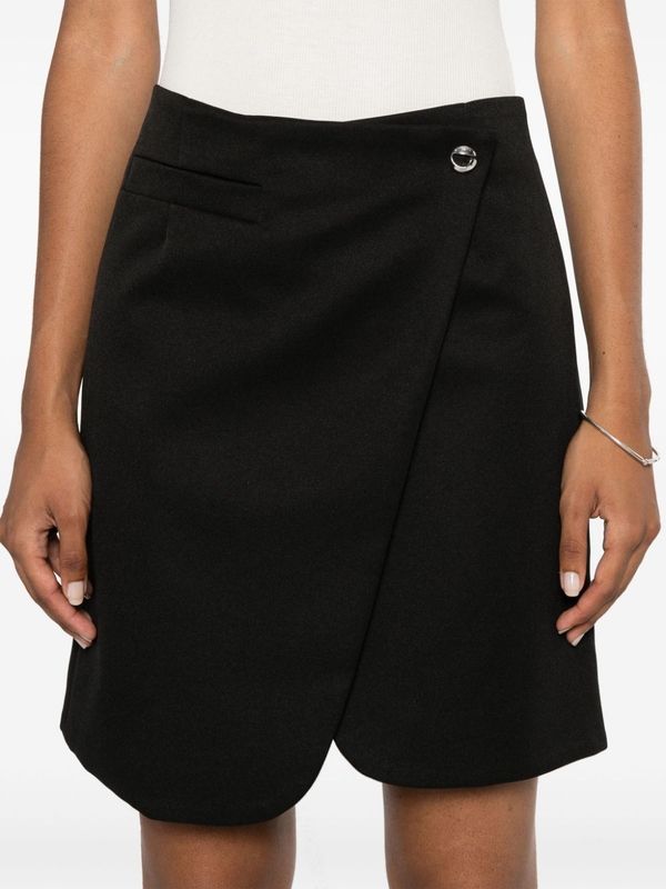 Wrap Mini Skirt