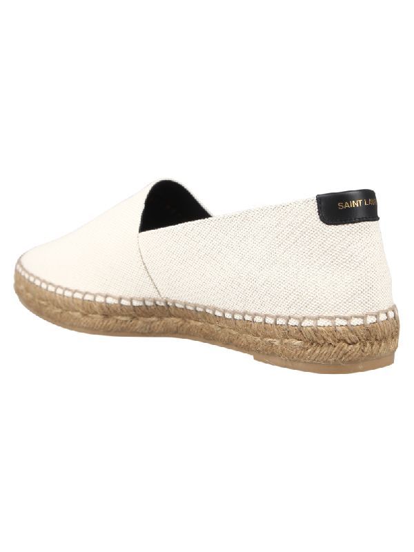 Logo Embroidery Cotton Linen Espadrilles