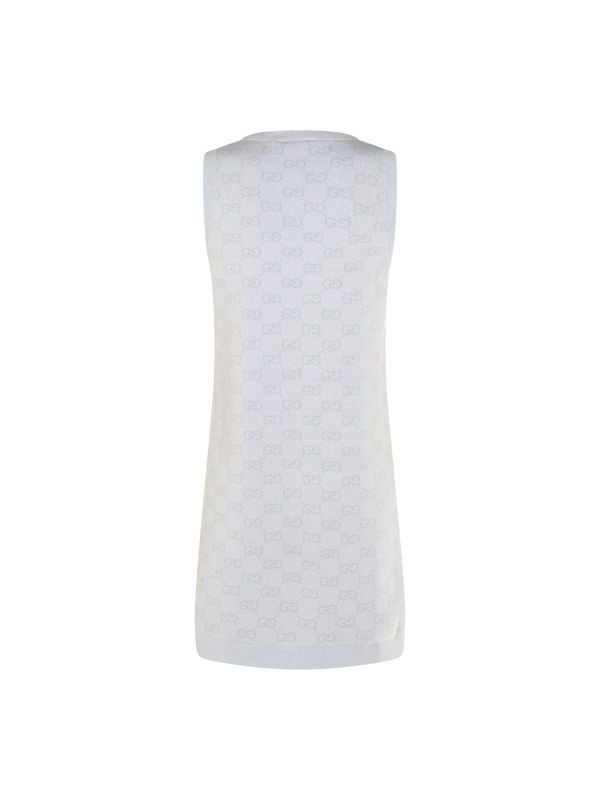 Allover Gg Knit Mini Dress