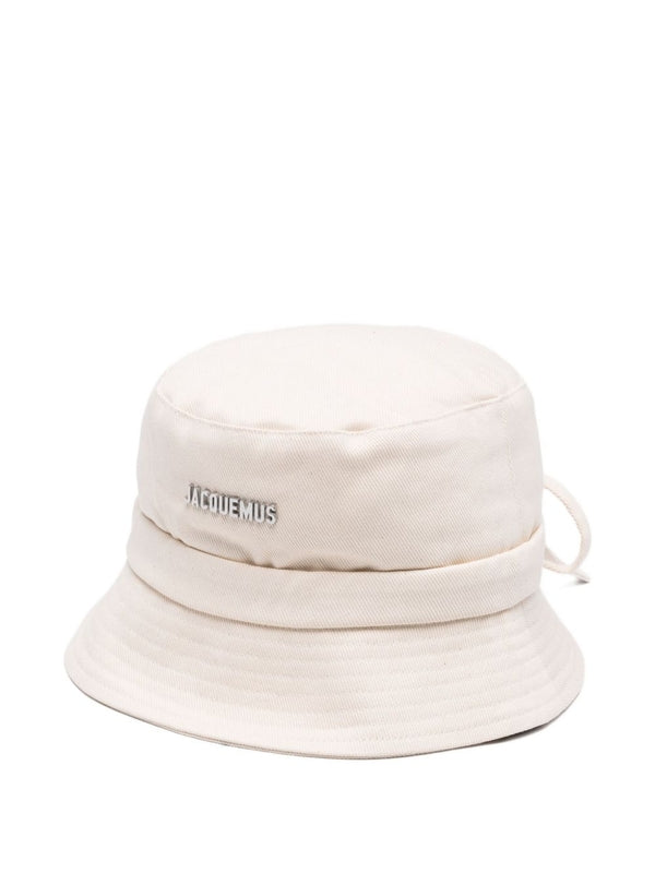 Jacquemus Beige Bucket Hats