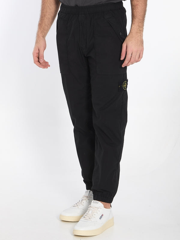 Wappen Patch Cotton Jogger Pants