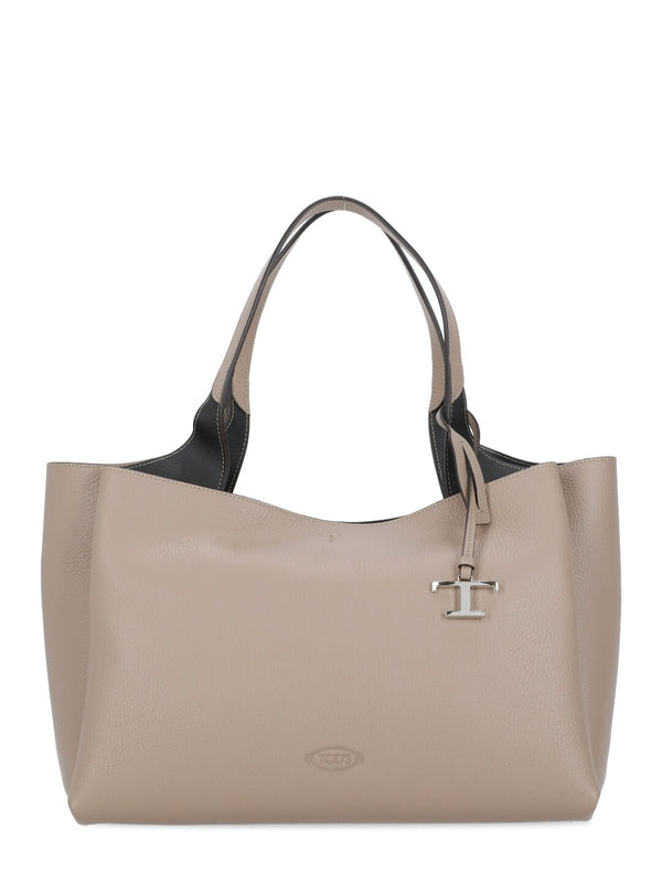 Timeless Charm Leather Medium Tote Bag - Jente