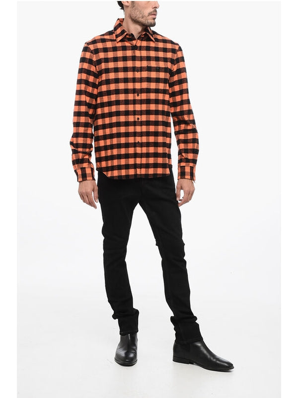 Check Pattern Cotton Shirt