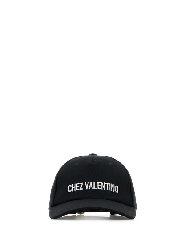 Valentino Black Cap