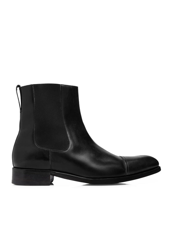 Tom Ford Black Chelsea Boots