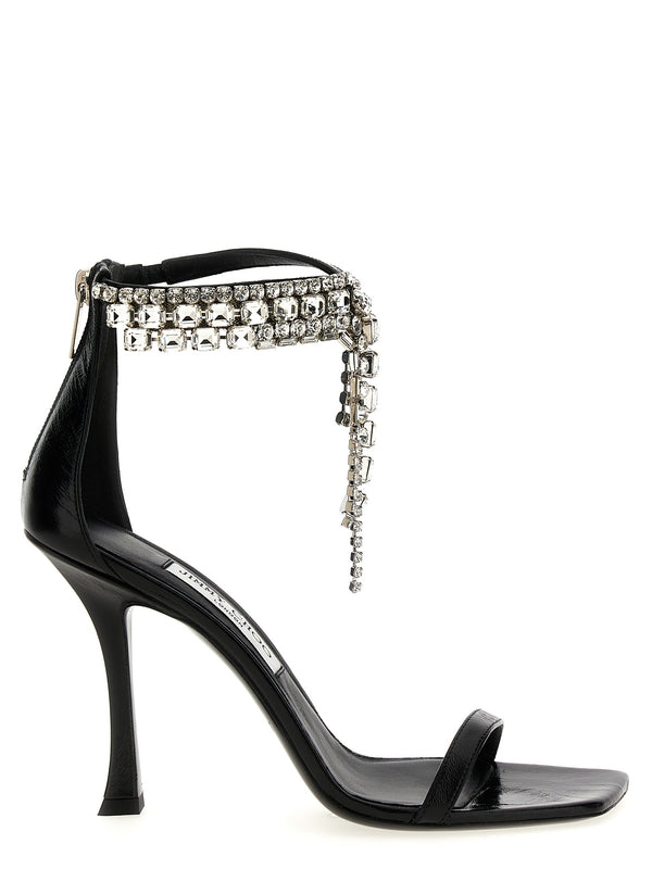 Verity Crystal
  Anklet Sandal Heel