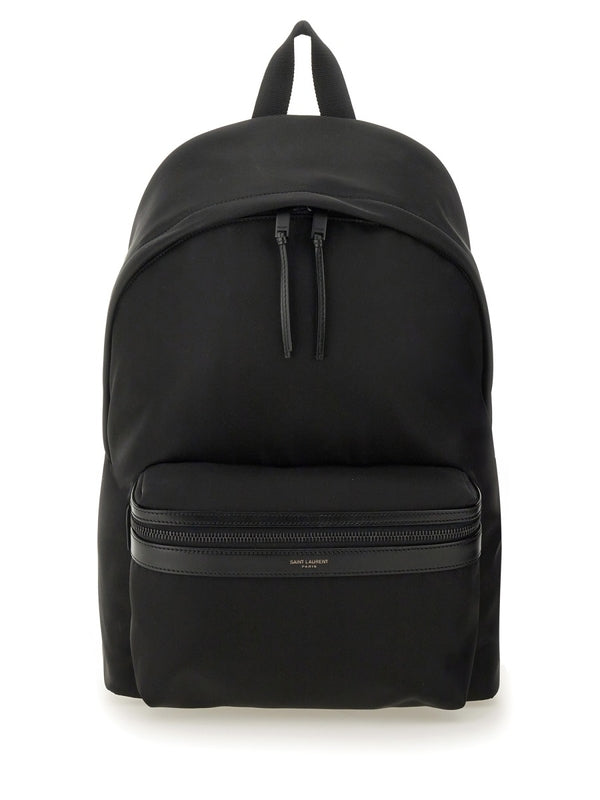 Saint Laurent Black Backpacks