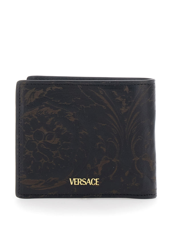 Versace Black Wallets