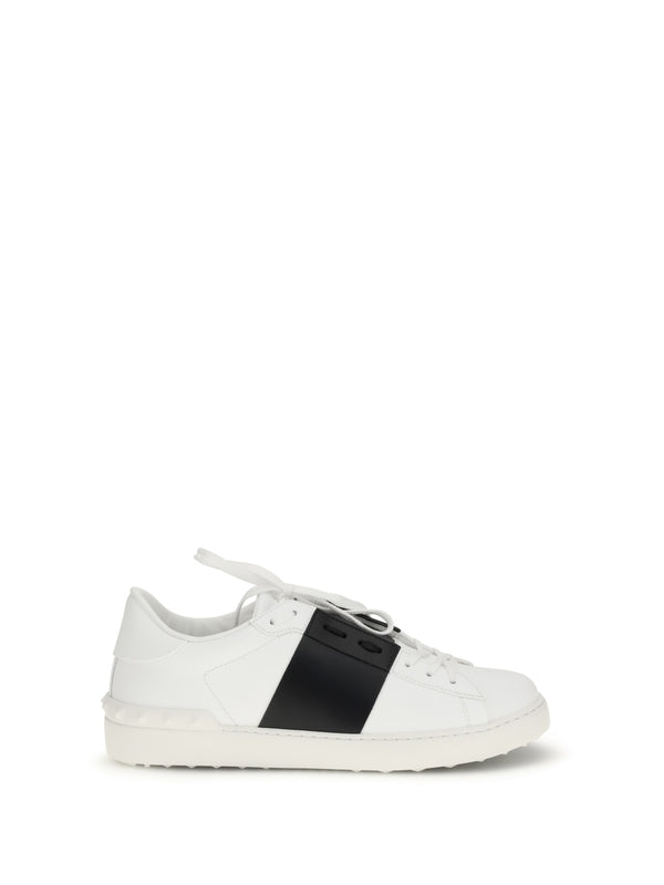 Valentino White Low Top Sneakers