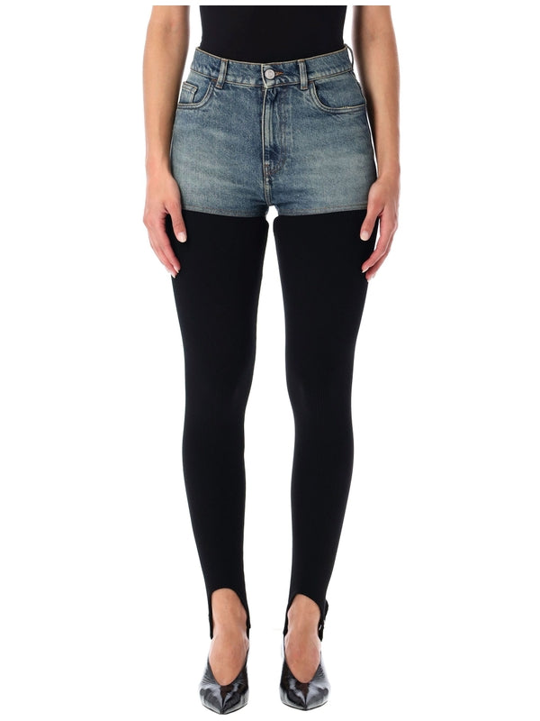 Coperni Black Blue Denim Pants