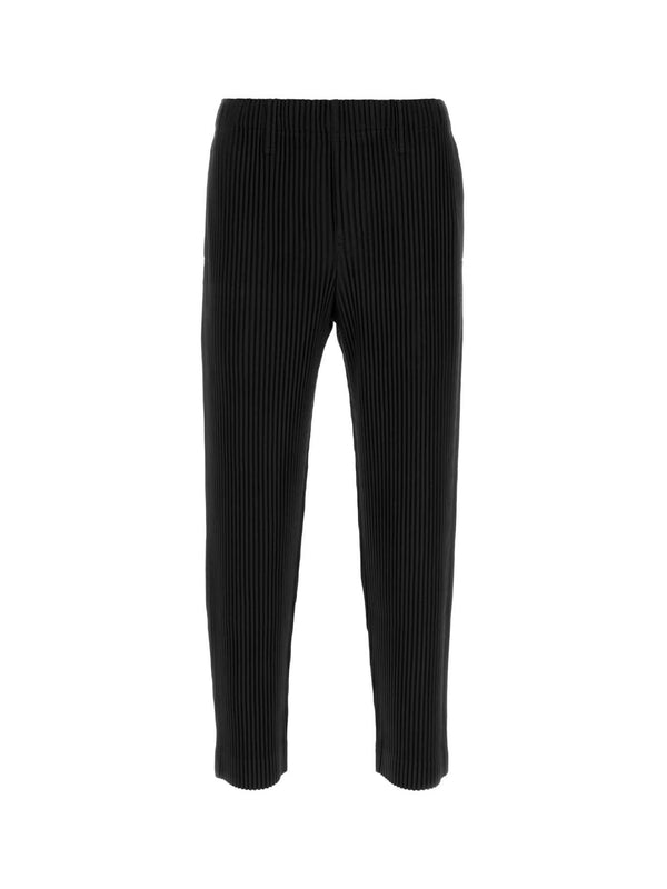 Homme Plisse Issey Miyake Black Trousers