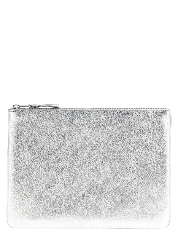 Comme Des Garcons Silver Coin Purses