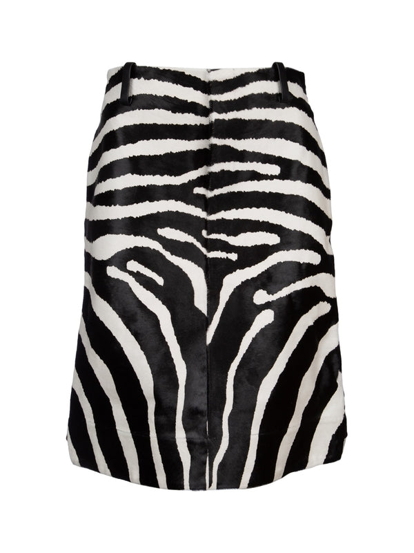 Animal Printing Cotton Skirt