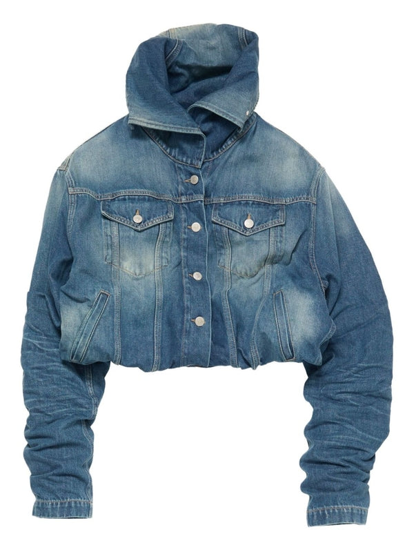 Acne Studios Crinkle Denim Trucker Jacket