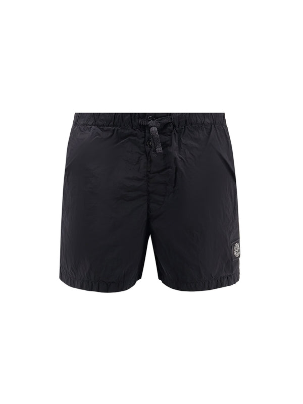 Stone Island Black Swim Shorts