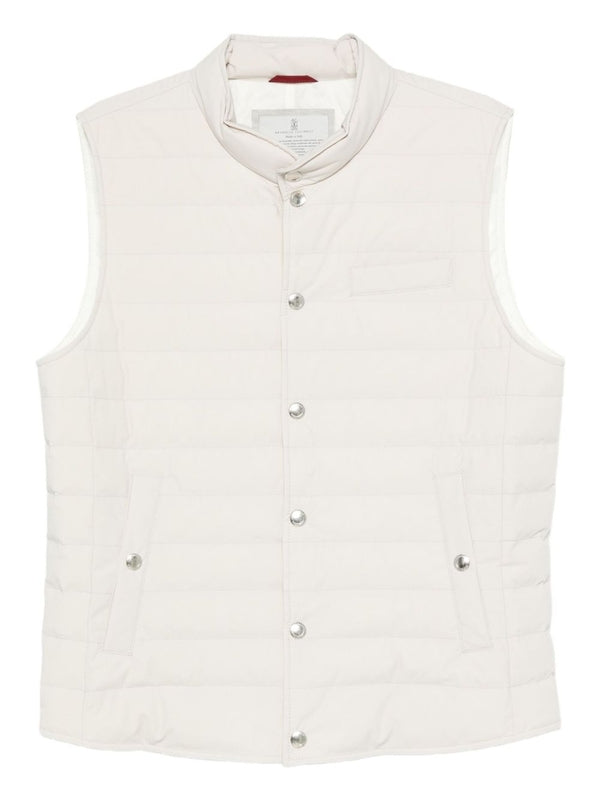 Brunello Cucinelli White Padding