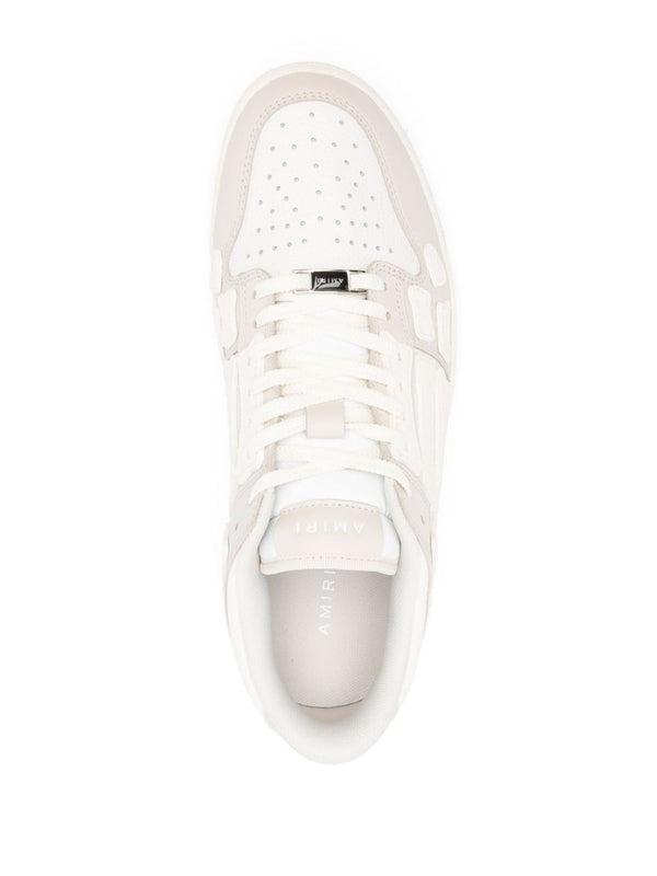 Amiri Beige Low Top Sneakers