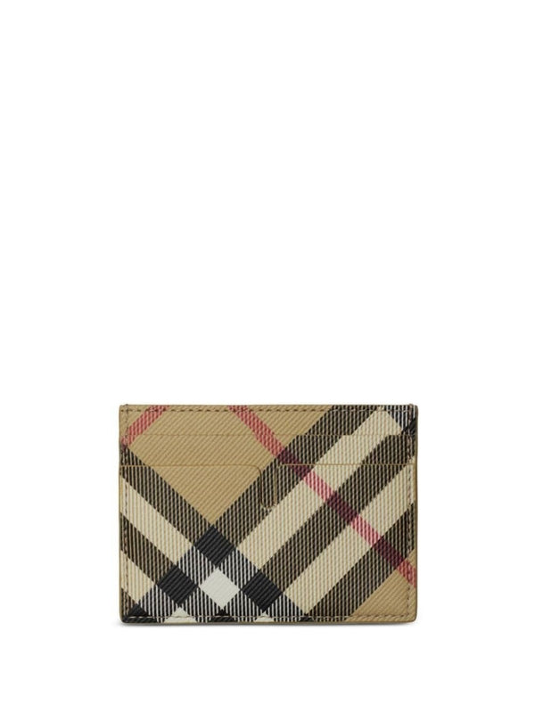 Vintage Check Cardholder