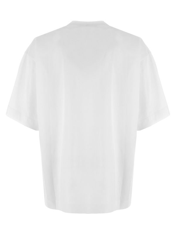 White Oversized Cotton Short Sleeve
  T-Shirt