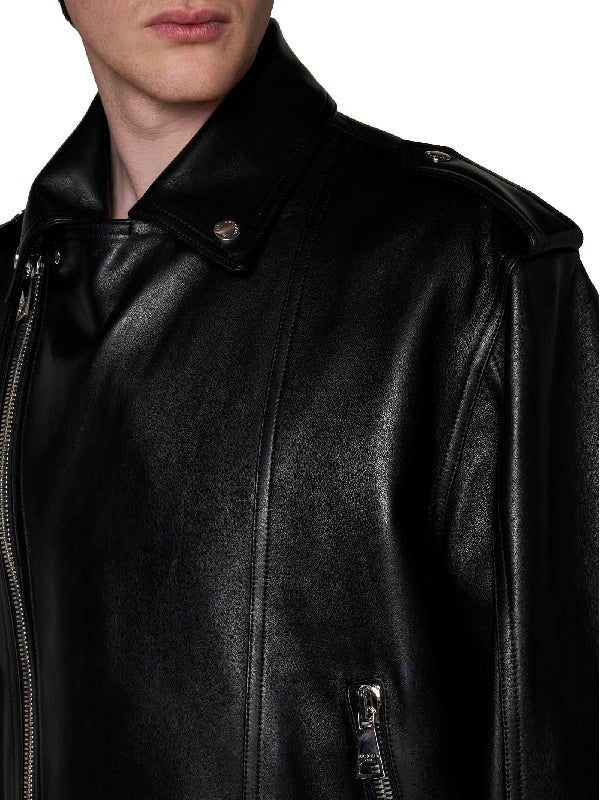 Leather Biker Jacket