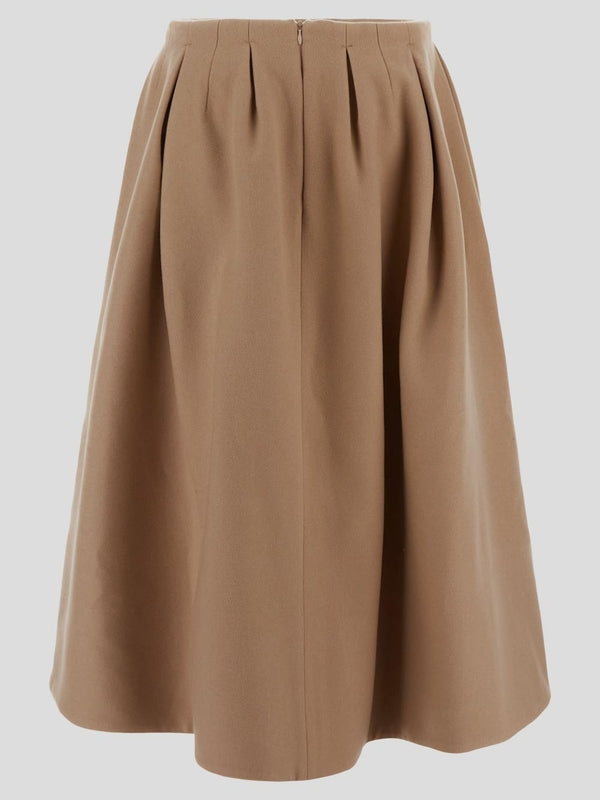 Wool Cashmere Skirt