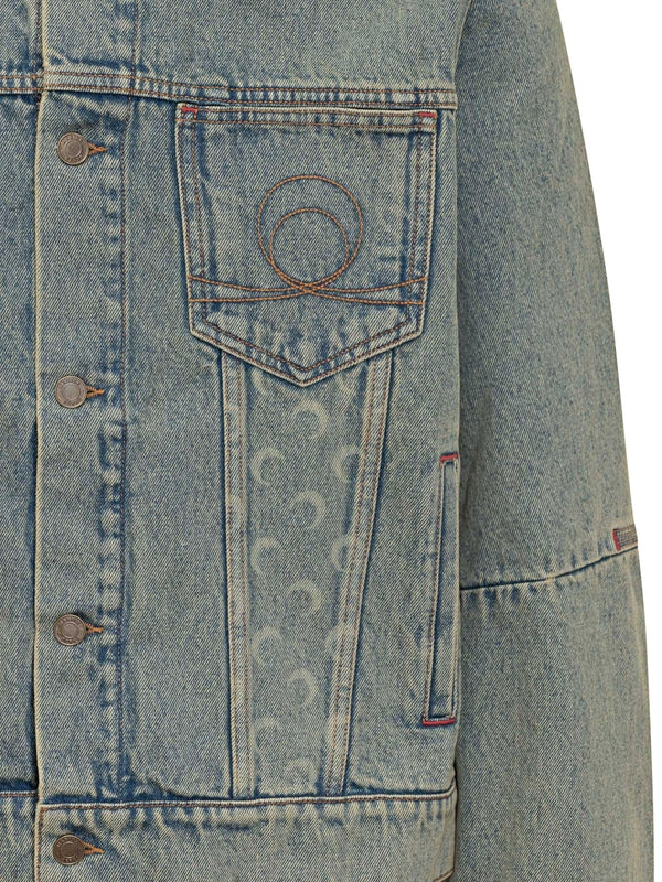 Marine Serre Skyblue Trucker