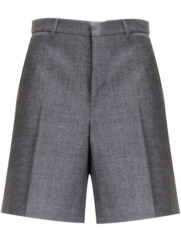 Wool Tailored Shorts