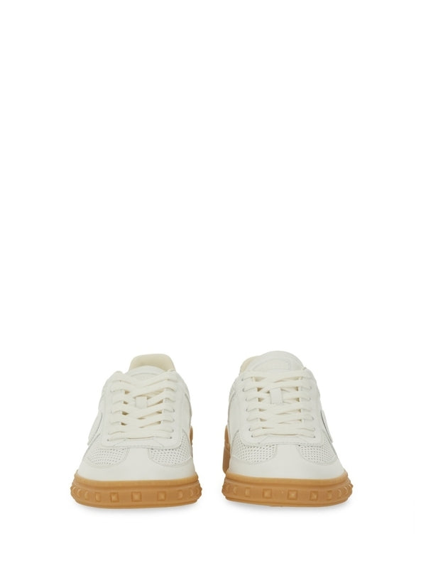 Valentino White Low Top Sneakers