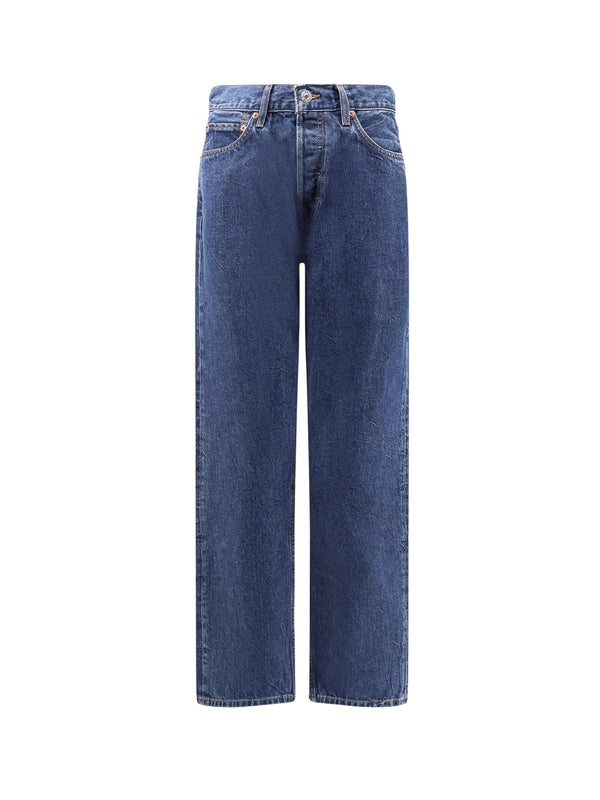Re/Done Blue Denim Pants