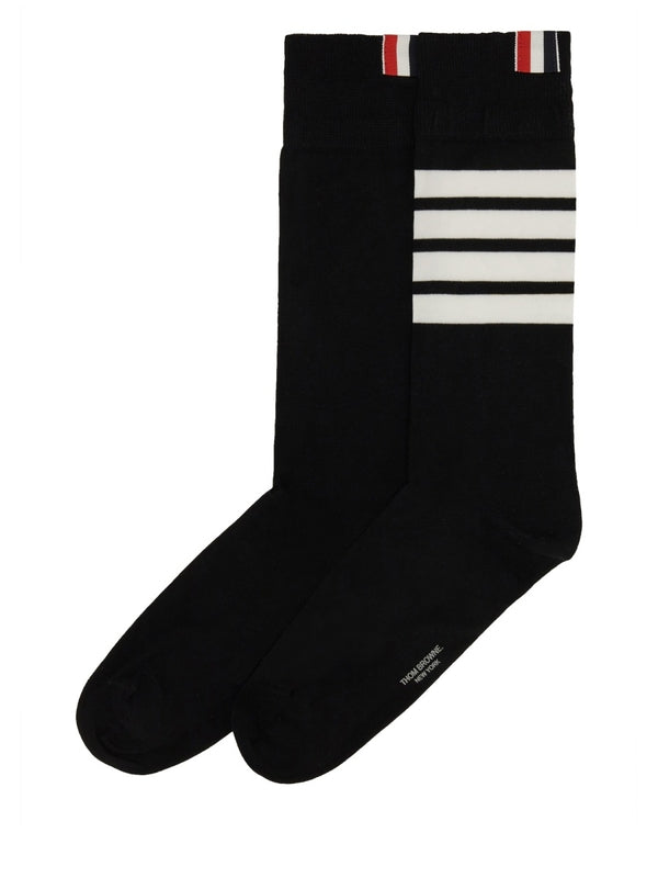 4-Bar Logo Tab Socks