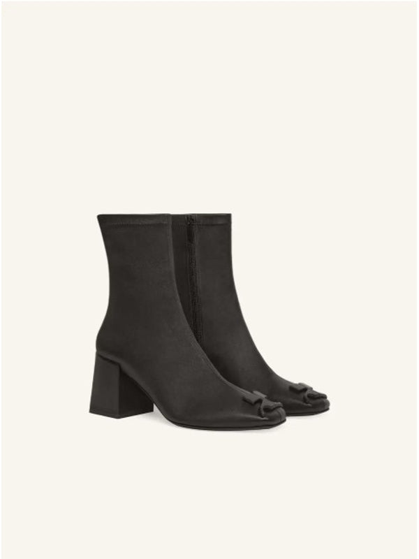 Courrèges Black Ankle Boots